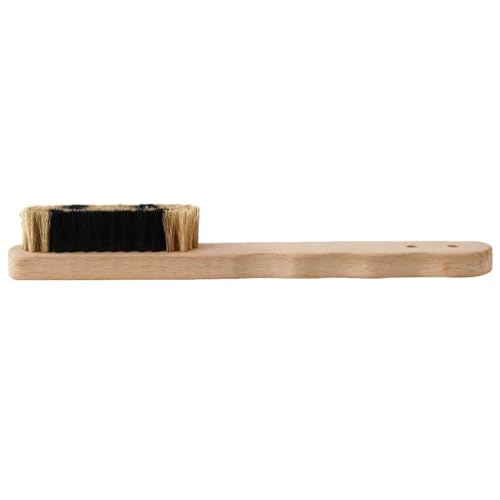 Climbing Brush WAZL Beechwood Boar Bristle Cleaner | Ergonomic Wooden Hold Care Tool for Bouldering Training Gym Crag | Plastic Free Sustainable Eco Gear with Smiley Design