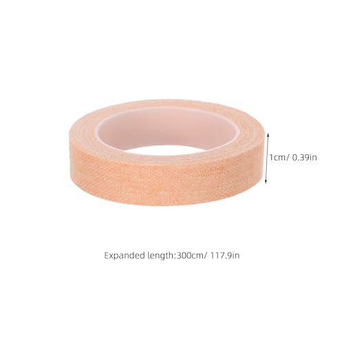 Finger Tape 30 Rolls 1cm X Skin Color Strong Adhesive Wrap for Basketball, Rock Climbing, and Athletic Hand Support