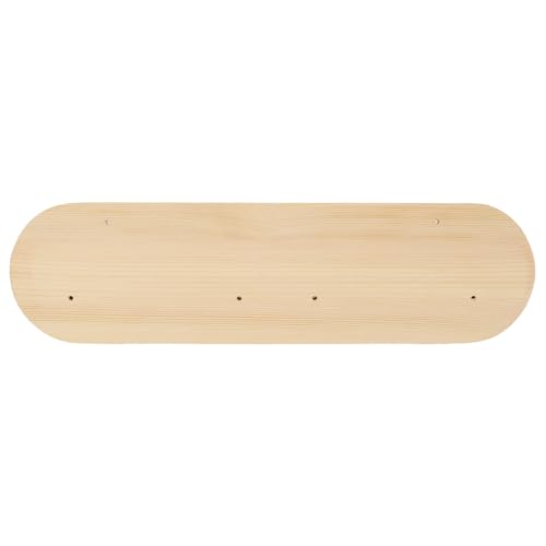 Rock Climbing Hangboard Wooden Fingerboard Trainer, Ergonomic Grip Holds, Strengthen Fingers and Grip - Adjustable Training Levels, Smooth Finish, Suitable for All Skill Levels