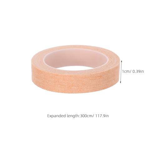 Finger Tape 1cm X 30 Rolls Skin Color Extra Strong Adhesive Athletic Grip Tape for Sports, Rock Climbing, Grappling, and First Aid Bandaging