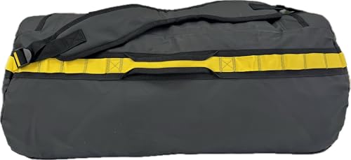 Element Equipment Trailhead Duffel Bag Shoulder Straps Waterproof Black/Yellow Medium - color: Black/Yellow, size: Medium 51 Liters