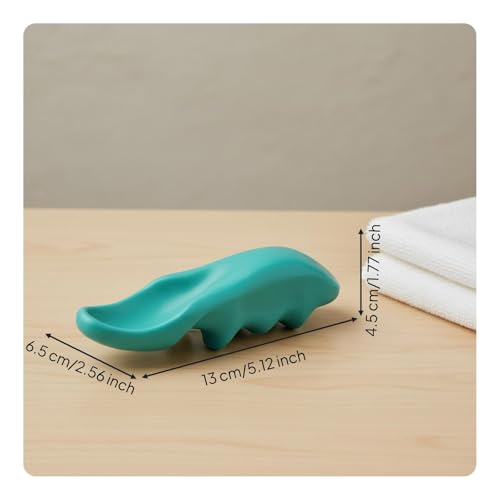 Qianly Point Portable Design Point Tool Ergonomic Tissue Massage Tool for Athletes, Office Workers, Green, Thumb Massager - color: Green