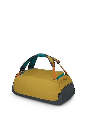 Osprey Daylite Duffel Backpack - Convertible Everyday Duffel Bag for Gym, Commute, and Travel - color: Tumbleweed Yellow/Tunnel Vision, size: 60L