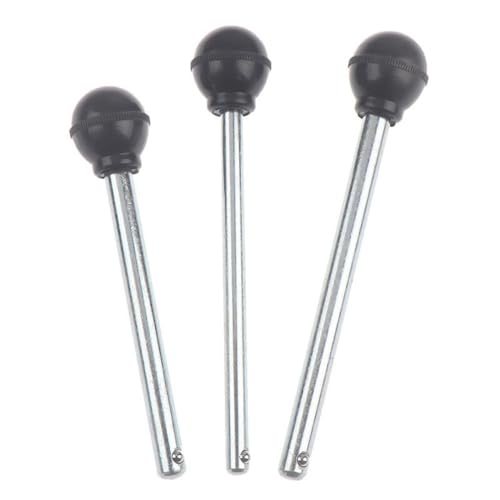 2PCS Weight Stack Pin, Round Loading Pin Replacement Stainless Steel Universal Weight Machine Pin Gym Equipment Exercise Strength Training Selector Lock Pin Weight Pin