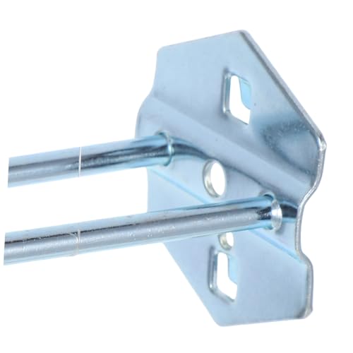 Healifty 5pcs Metal Pegboard Hooks for Hardware Tool Hanging Board Heavy Duty Tool Holder Hook Accessories