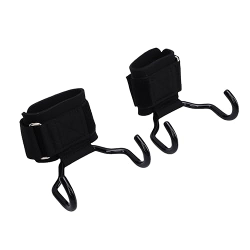 Kadimendium Adjustable Weightlifting Wrist Strap Hooks Multi Functional for Home Gym Strength Training Sports Activities 2 Pack