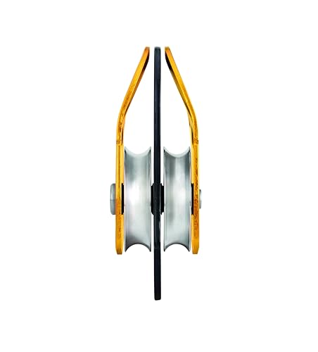Petzl, MINDER L2, High-Strength Double Prusik Pulley, Yellow - size: L2 (Double)