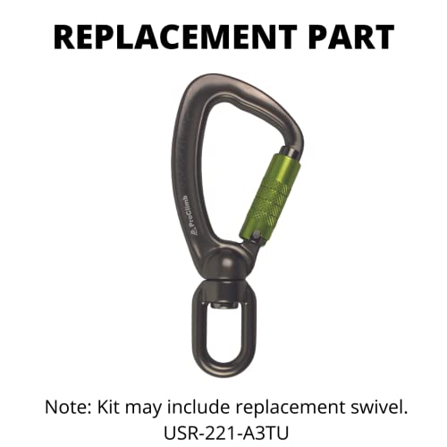 1/2" - The Vine All-in-One Arborist Flip Line Kit w/Aluminum Swivel Eye - (8', 10', 12' Arborist Climbing Rope) - size: 1/2 in. x 10 ft.