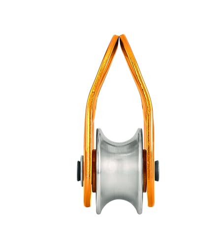 Petzl, Mobile, Versatile Ultra-Compact Pulley, Yellow