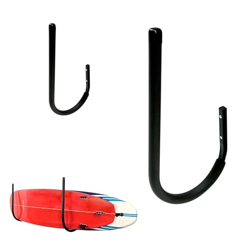 StoreYourBoard Stand Up Paddle Board and Kayak Rack - Surfboard Wall Mount and Garage Ceiling Storage Racks - Heavy-Duty Indoor Board and Paddle Organizer - Space-Saving Kayak Wall Mount - X-Large