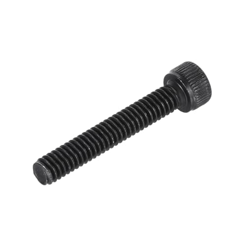 uxcell #8-32x1" Hex Socket Head Cap Screw Bolts 12.9 Grade Alloy Steel 25pcs - size: #8-32x1"