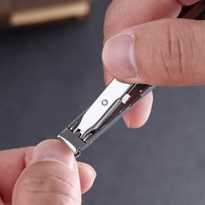 OUTU Nail Clippers Multitool,Nail File,Bottle Opener,Utility Tool with Gift Box(Black) - style: Black