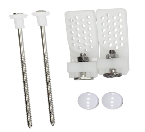 Ceramic Mounting Hardware Set/Short Bolts/Profile Mounting Blocks/Long Self-Tapping Screws 120/With Side Small Holes Ceramic