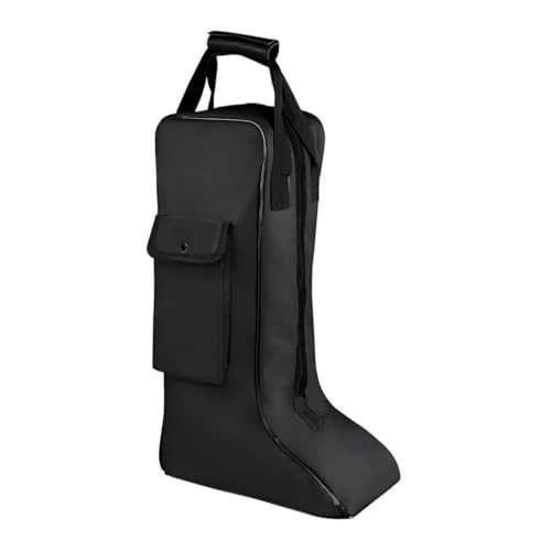 Tall Boot Bag 22x8.3x13 inch, Tear Resistant Carry Bag with Top Handle, Equestrian Equipment Organizer for Travel, Skiing, Rock Climbing, Camping