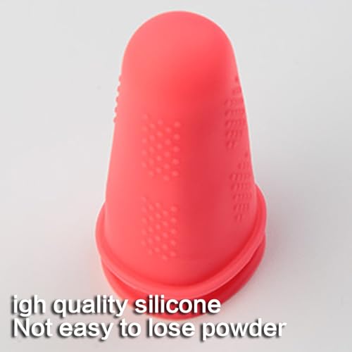 High Elasticities Silicone Finger Guard Reusable Finger Protecting Sleeves for Cooking Gardening Skin Protecting - style: 10 pieces