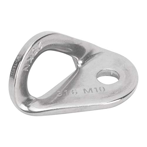 Rock Climbing Holds, Rock Wall Climbing Holds Stainless Steel Screw/Fastener Hanger Exploring Hanging Fixed Points Pitons Hook Outdoor Home Gyms
