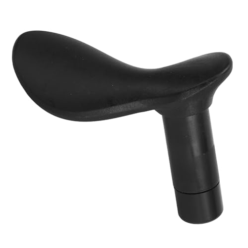 Pilipane Manual Trigger Point Massage Tool Ergonomic Stress Relief Portable Thumb Massager for Body Deep Tissue Massage Neck Back Legs Pain Relief Rubber Metal (Flat Head) - size: Flat Head, style: Flat Head