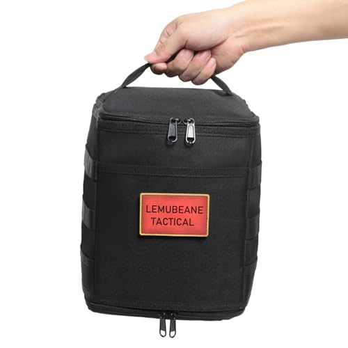 Tactical Camping Storage Bag 7L Utility Tote Bag Trunk Organizer (Coyote Brown) - color: Coyote Brown