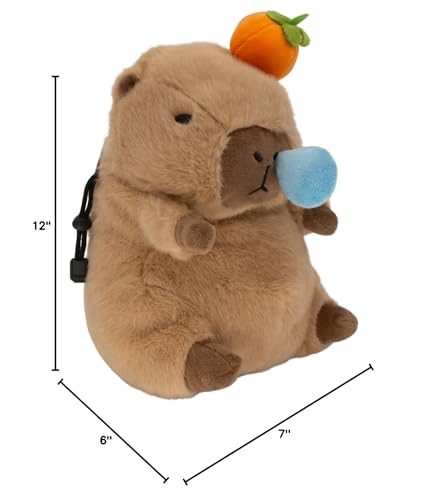 Rock Climbing Chalk Bag – Cute Plush Chalk Bag for Bouldering, Gym, Indoor & Outdoor Climbing – Drawstring Closure, Adjustable Waist Belt – Fun Character Design for Climbers