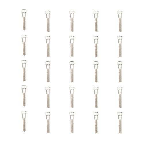 Atomik 2 Inch Long Stainless Steel Bolts 25 Pack Durable Hardware for Rock Climbing Holds 3/8-16 Allen Head Socket Cap Bolt Designed for Outdoor Use Wall Supplies - size: 25 Pack 2 in. 3/8-16 Allen Head Stainless