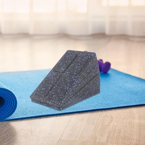 3 Pieces Brick Squat Wedge Block Foam Adjustable Slanting Board PETG Sturdy Suitable for Training Workout Home