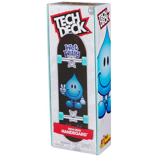 TECH DECK World Industries Handboard, Authentic Mini Skateboard | 9x Larger than a Fingerboard, Hands Only, Authentic Graphics, Die-Cast Trucks, Skateboard Gifts for Kids & Collectors Ages 6+
