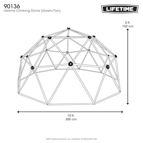 Lifetime Geometric Dome Climber Play Center - Climbing Dome Jungle Gym