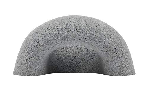 Atomik Rock Climbing Holds Large Screw-On Ring Jug in Gray