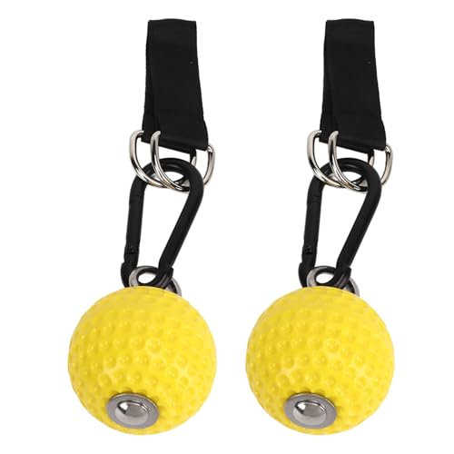 1 Pair Climbing Training Grip Balls with Straps, Non-Slip PU Material Pull Up Grips for Hand and Muscle Strength Training, Suitable for Indoor and Outdoor Horizontal Bars