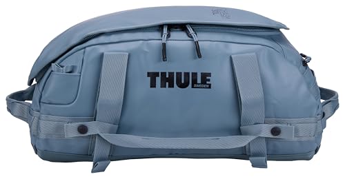 Thule Chasm Duffel bag, Weather-resistant materials, Easy packing, Converts to backpack, Internal pockets, Travel-ready - color: Pond Gray, size: 30L
