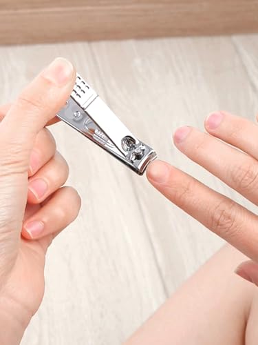 19 PCS Nail Clippers Set with Leather Case Stainless Steel Professional Grooming Kits Nail Care Tools for Fingernail and Toenail