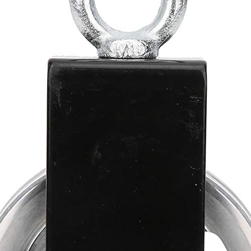 Stainless Steel Pulley Mute Hanging Wheel DIY Accessory for Fitness Equipment Bracket