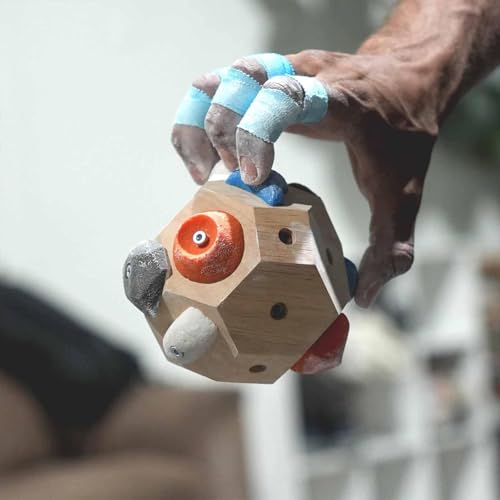 Handmade climbing hold - 3D climbing training balls designed to enhance strength and precision, finger training tools for climbers, mountaineering gifts for climbing challenges