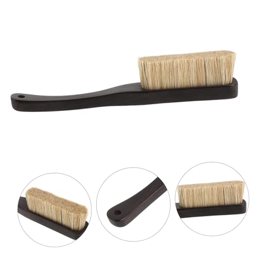 Lightweight Climbing Brush with Boar Hair Bristles and Wood Handle Sturdy Chalk Brush for Natural Surfaces and Grips for Lengthy Climbs