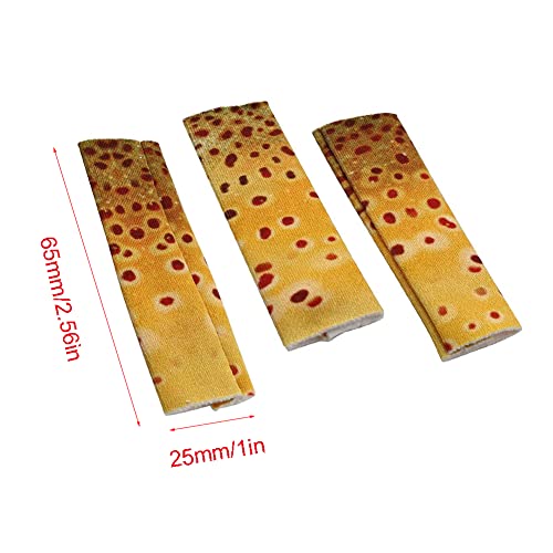 Fishing Finger Protector 3Pcs - color: Yellow fish skin pattern