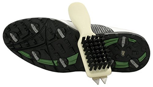 Proactive Sports Golf Valet 3-in-1 Brush w/Nylon Cleaning Bristles Shoehorn Handle and Spike Wrench