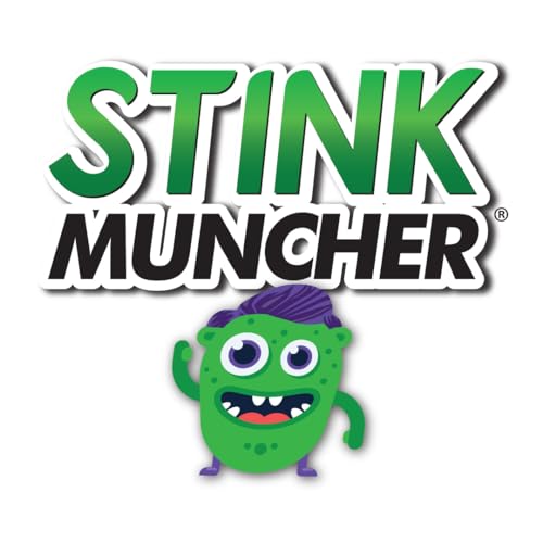 Stink Muncher Natural Enzyme Shoe Deodorizer Spray, Foot Odor Eater, Eliminator & Freshener | Wipe Out the Cause Of Smells At Their Source | Made In the USA