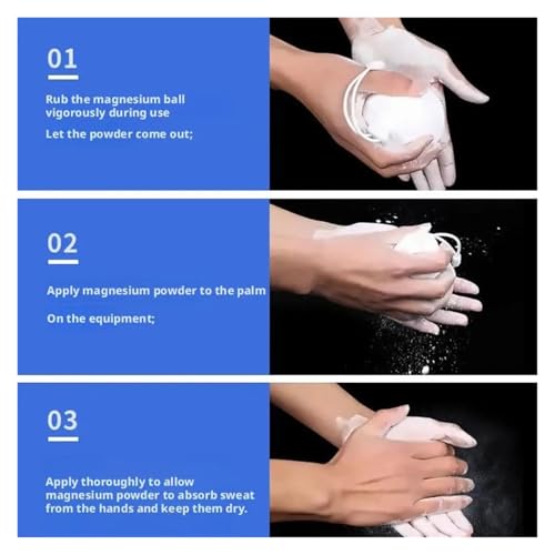 12 Pcs Sport Chalk Magnesium Ball Fitness Gym Weightlifting Barbell Rock Climbing Trainer Anti-skid Non-slip Dry Powder