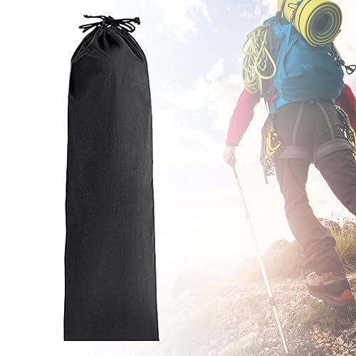 Nylon Drawstring Bags Portable Storage Bag Camping Carrier Organizer Carrying Bag Pouch for Hiking Fishing Tent Poles Backpacking Traveling, 21cmx60cm - size: 21cmx60cm