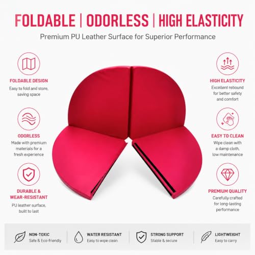 Thick Crash Mat for Pole Dancing & Aerial Hoop, Safety Round Pole Dance Foam Mat, Suitable for Beginners Fitness Gymnastics Striptease Safety Mat - size: 200*10cm/78.7*3.9in