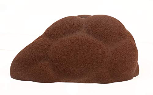 Atomik Rock Climbing Holds XXL Bolt-On Fontainebleau Sloper in Brown
