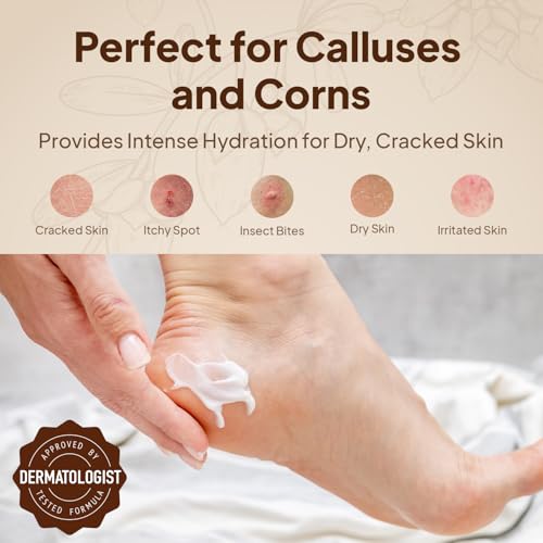 Travel Foot Care Kit – Callus Remover Foot Cream Travel Pack + Wooden Cleaning Finger Nail Brush with Nylon Charcoal Bristles & Hanging Rope