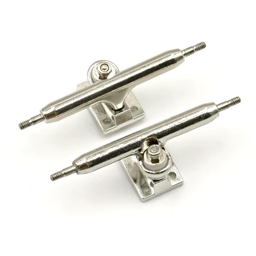 A1 Pro Fingerboard Trucks 36mm 34mm 32mm with New Base and Pivot Cup (36mm Chrome) - color: 36mm Chrome