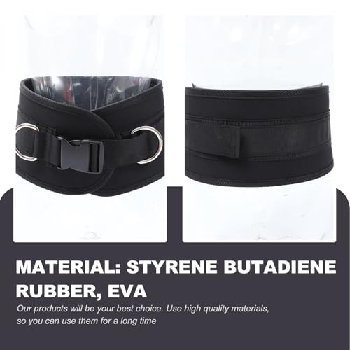 Fitness Dipping Belt with Padding for Weight Training and Muscle Strengthening Elastic Waist Support Pull-up Belt for Running Hiking Climbing and Gym Workouts Sports Exerciser