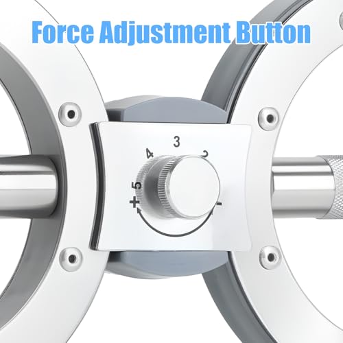 Rotator Burn Machine with 12 LB Resistance - 5 Level Adjustable Forearm Trainer, 360° Spinning Hand Grip Strengthener for Home Gym, Boxing & Rock Climbing A
