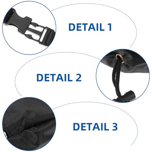 1pc Adjustable Drawstring Climbing Chalk Bag for Bouldering Weightlifting Gymnastics Portable Storage Pouch with Leak-Resistant Closure Waist Attachment for Outdoor Training