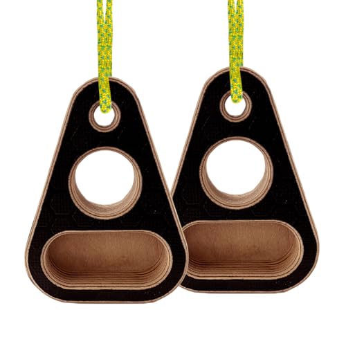 Climbing Fingerboard Small Wood Fitness Equipment | Pull-Up Training Fingerboard for Enthusiasts Trainers Women Men Adults Athletes Beginners Professionals Players Apartment
