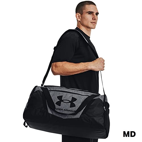 Under Armour Undeniable 5.0 Duffle - color: Pitch Gray Medium Heather (012)/Black, size: X-Small (23L)