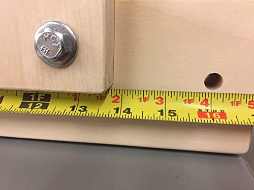 12"x48" Climbing Pegboard. Custom Engraving Options! Includes 18" mounting Brackets for Wall Studs.