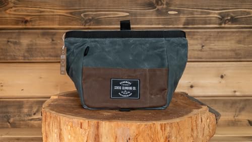 STATIC Waxed Canvas Chalk Bucket | GUNPOWDER